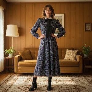 Vintage Whirlaway Paisley Dress